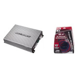 Paquete Amplificador Rock Series Rks-p1100.1d+kit De Cables 