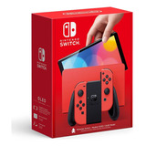 Consola Nintendo Switch Oled Mario Red Color Rojo