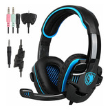 Fone Headset Gamer Sades Gpower Gt Xbox 360 Multifuncional