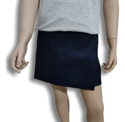 Short Con Tapa Pollera Colegial -  Juvenil