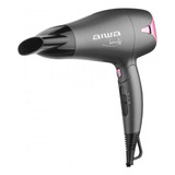 Secador De Cabelo Aiwa Beauty 1.800w Cinza/rosa Pro Brilho