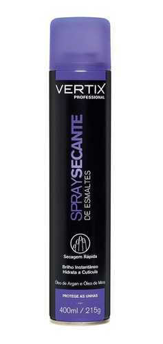 Spray Secante De Esmalte De Unhas Vertix Profissional 400ml