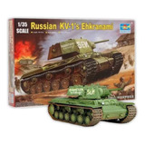 Trumpeter Kv-1 Russian Tank Kit 00357 230 Pieces 1:35 Ww2