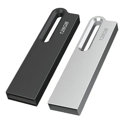 Memoria USB Topesel 128 GB 2.0 Negro Plata Aleación Zinc Pack 2 Unidades | MercadoLibre