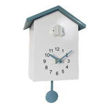 Cuco Moderno Lindo Reloj De Pared Péndulo Reloj Gris