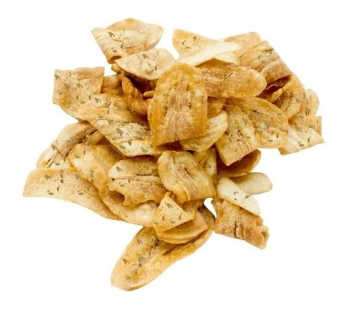 Banana Chips Salgada Com Orégano Envio Imediato 100 Gr