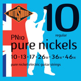 Rotosound Pn10 pure Nickel Cuerdas Para Guitarra Eléctrica (