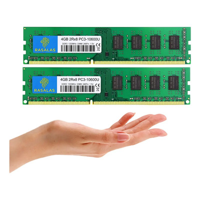 Memoria RAM DDR3 8GB (2x4GB) 1333MHz UDIMM Escritorio Rasalas Gamer | Envío gratis