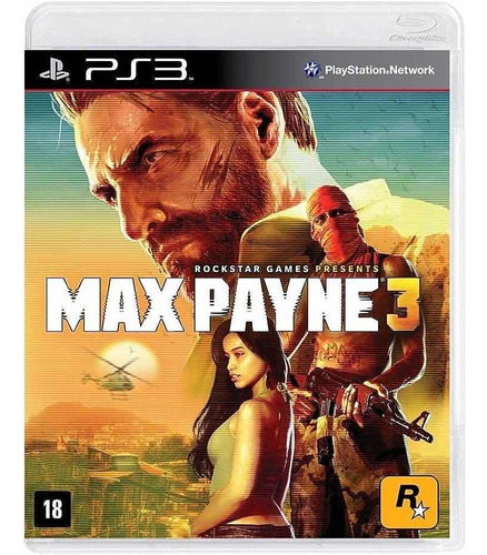 Jogo Ps3 Max Payne 3 Físico