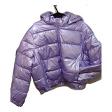 Campera Puffer Engomada Corta