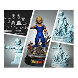 Archivo Stl Impresión 3d - Dragon Ball Majin Vegeta Big Bang