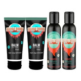 Kit Barba 2 Balms, 2 Shampoos - Barba Rubra