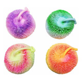 Yoyo Luces Squishy Juguete Fiesta Bolitron Erizo Multicolor