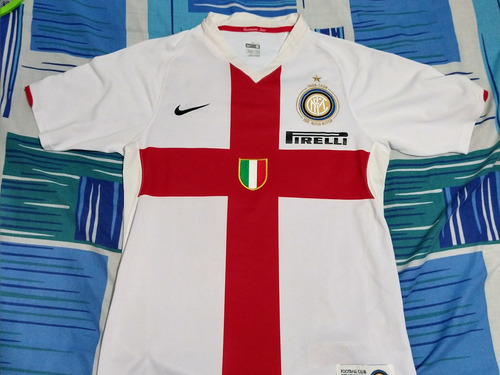 Camiseta Inter De Milan Centenario Blanca Original 1908/2008