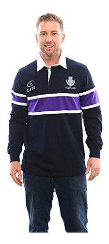 Camiseta De Rugby De Manga Larga Scotland Thistle