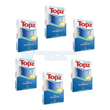 Topz Kit C/06 X 75un Hastes Bastonetes Flexível 100% Algodão