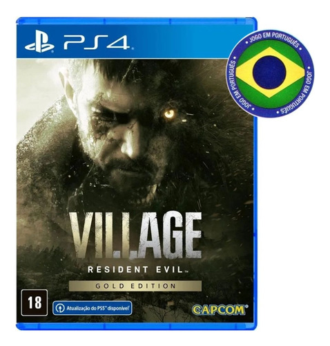 Resident Evil Village Gold Edition Ps4 Mídia Física Br