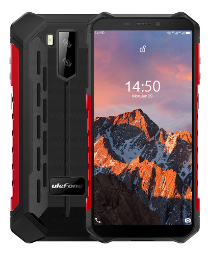 Ulefone Armor X5 Pro, 4gb+64gb, Teléfono Robusto Dual Sim