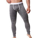 Mallas Térmicas Cálidas Para Hombre Pantalones Aajustados De