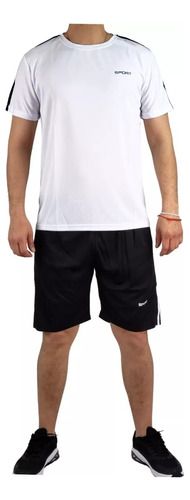 Conjunto Deportivo Hombre Short Polera Equipos Colore Futbol