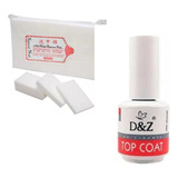 Kit Algodão Prensado Com Top Coat D&z