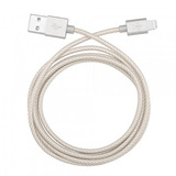 Cable Datos Carga Belkin Usb Lightning 1.2m iPhone/iPad, Slv