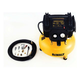 Compresor De Aire Mini Eléctrico Portátil Dewalt D2002m-wk 6gal 1.5hp 120v Amarillo/negro