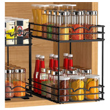 Pull Out Spice Rack Organizer For Cabinet, Wider Pull Out Ca