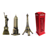 Cabine Empire State Eiffel Liberdade Miniatura