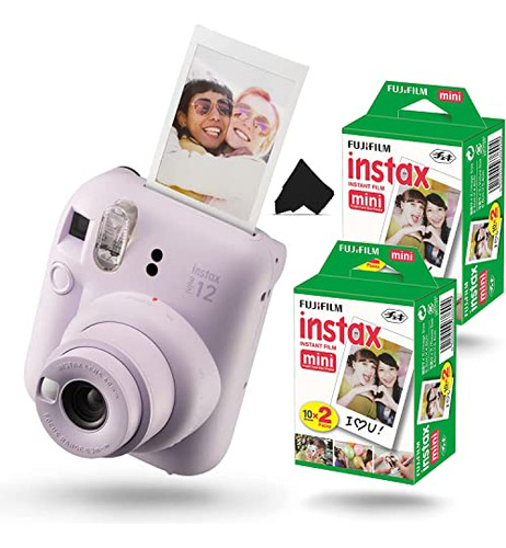 Fujifilm Instax Mini 12 Cámara Instantánea Cámara Púrpura Li