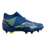 Zapato Futbol Tachones Soccer Calcetin Pasto O Tierra Union