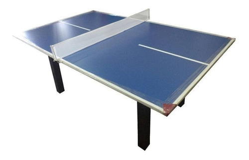 Mesa De Ping Pong Deportes Brienza Semi Profesional Fabricada En Melamina Color Azul