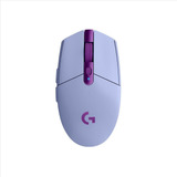 Mouse Logitech Gamer G305 Lightspeed Sem Fio Opt Usb Lilas