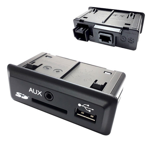 Adaptador Stereo Usb Aux Sd Renault Fluence 2017 Original