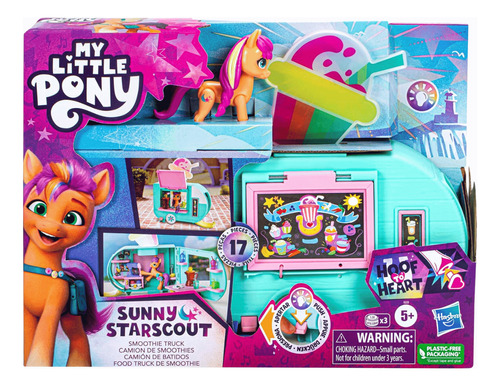 Carrinho De Smoothie My Little Pony C/ Figura E Acessorios