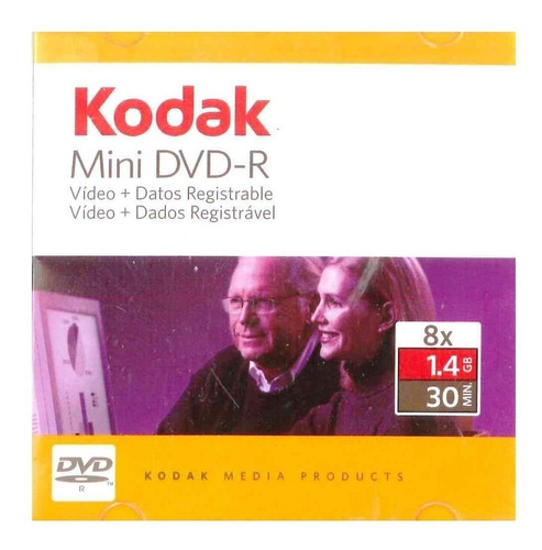 Mini Dvd-r Kodak Lacrado