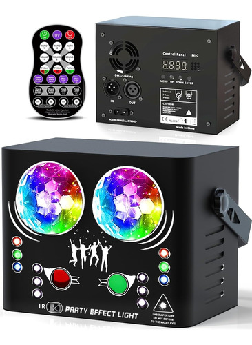 Luz Laser Dj Para Escenario Disco Con Dmx Remote Control