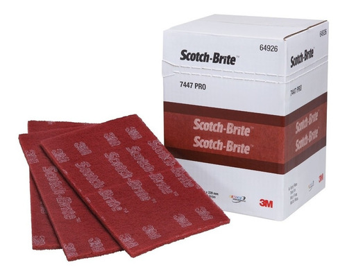 Paño Scotch Brite 7447 Pro 3m Pack X 20 Unidades