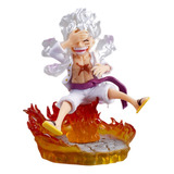 Figura Luffy Gear 5 Nika One Piece Anime Juguetes Coleccion