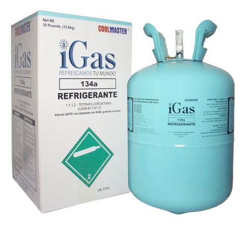 Gas Refrigerante R134a Boya 13.6 Kg