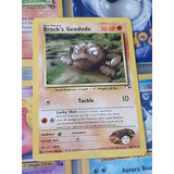 Brock's Geodude,original Pokemon Tcg,1999-2000.