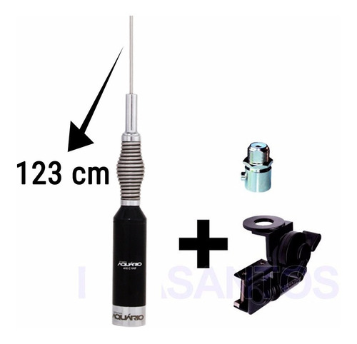 Antena Px B2080 Aquario P Enfeite + Suporte M-500 + Conector