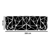 Sticker Vinil Calca Diseño Universal Cuadro Abstracto 60x200
