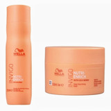 Kit Wella Invigo Nutri Enrich Shampoo 250ml + Máscara 150ml