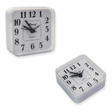 Relógio De Parede Branco 08cm X 7,5cm - Pilha Aa - 65g
