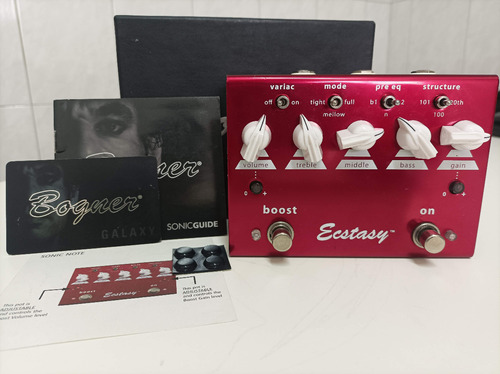 Pedal Bogner Ecstasy Red