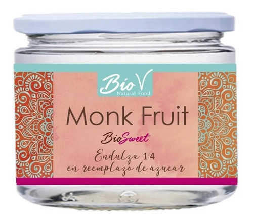 Monk Fruit, Endulzante 100 % Natural, Bio V. Agro Servicio.
