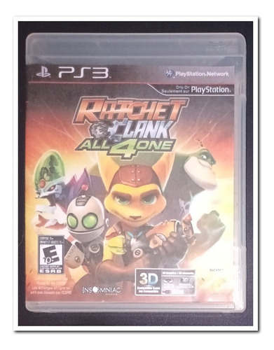 Ratchet Clank All 4 One, Juego Ps3