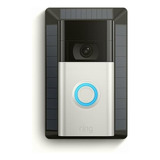 Cargador Solar Ring Para Video Timbre: Ring Video Doorbell