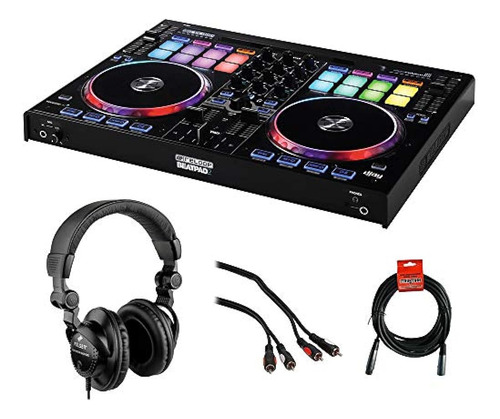 Controlador Multiplataforma Reloop Beatpad 2 Con Auriculares